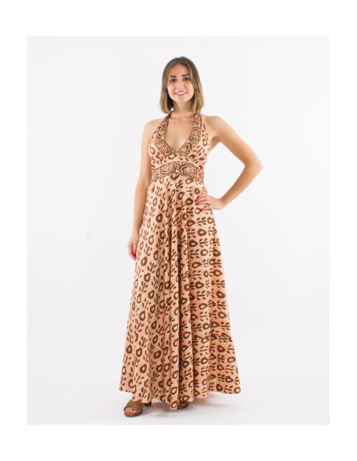 Boho μακρύ φόρεμα D2 - Image 3