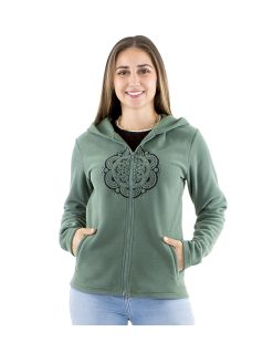 Μπουφάν φλις με κουκούλα "Mandala" - Image 13
