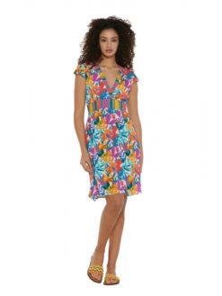 Φόρεμα "UNDERWATER STRIPES"( boho dress )