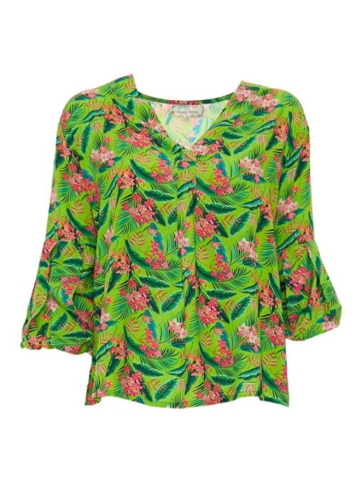 Μπλούζα "EXOTIC KENZIA" ( boho top) - Image 4