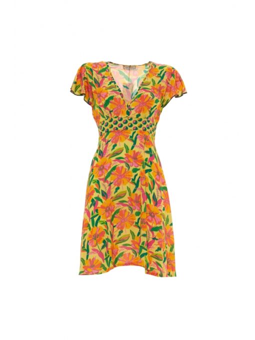 Φόρεμα "FLOWER PARADISE"( boho dress) - Image 3