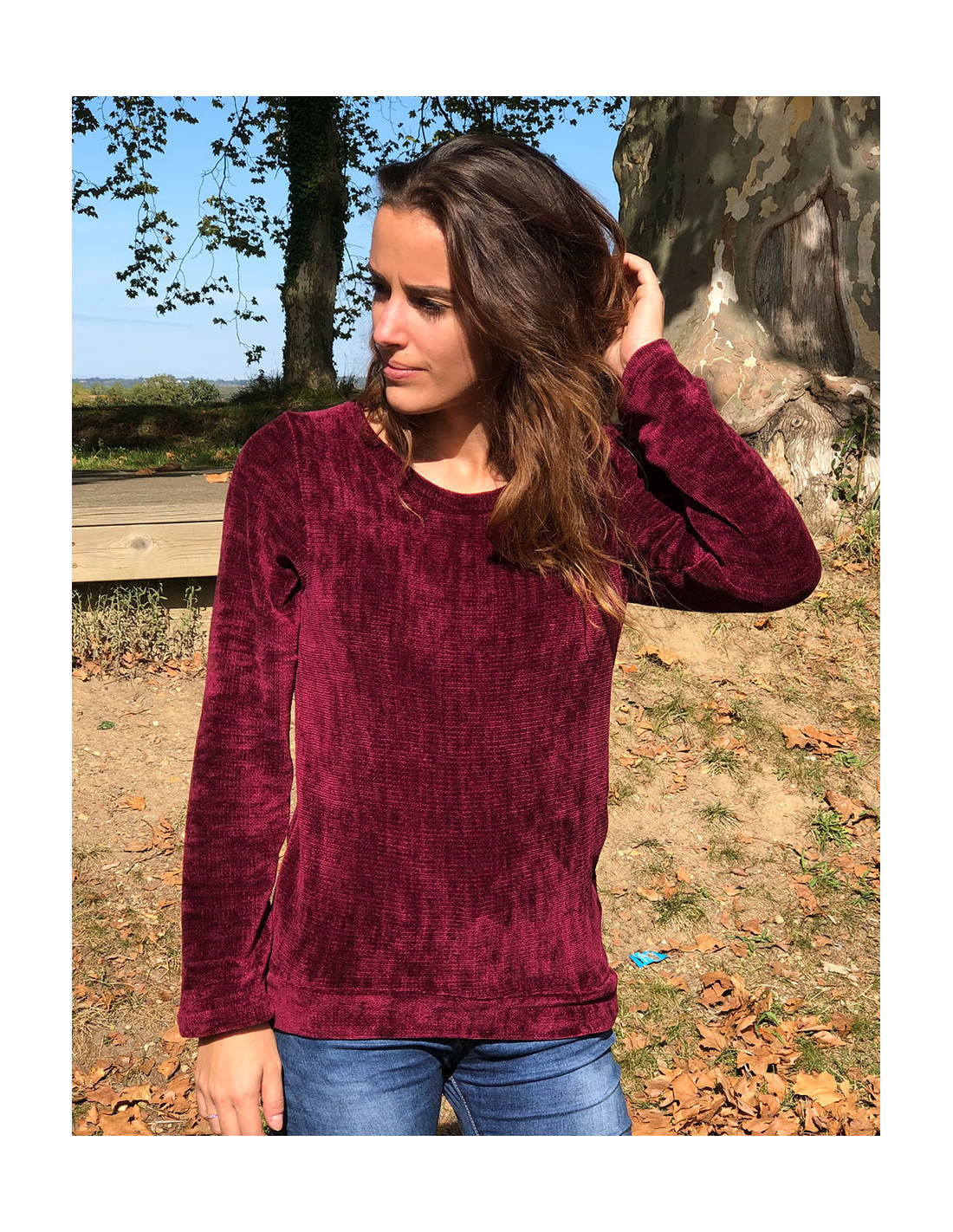 Μπλούζα "Velvet touch"