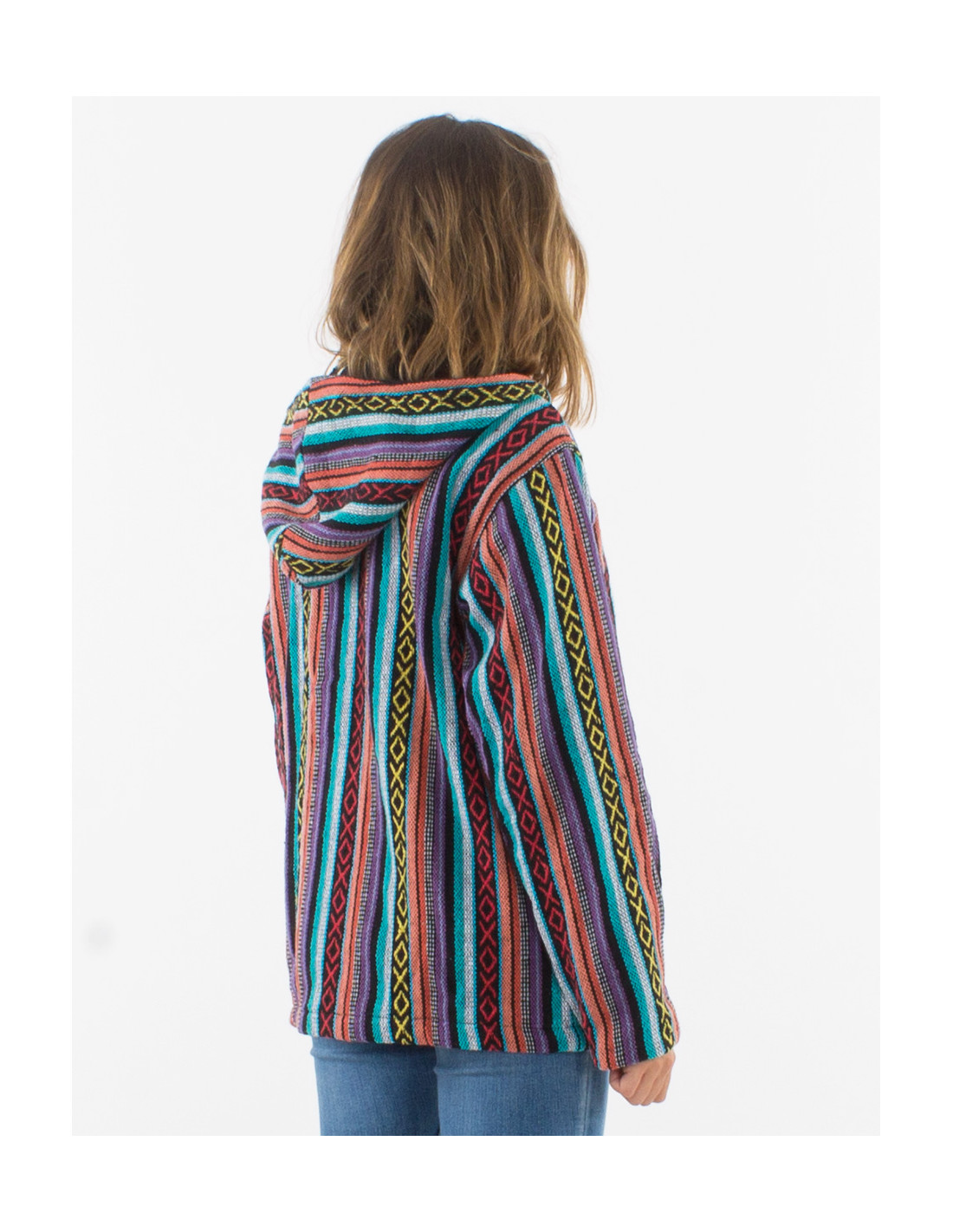 Μπουφάν υφαντό "Inca spirit jacket" No2 - Image 8