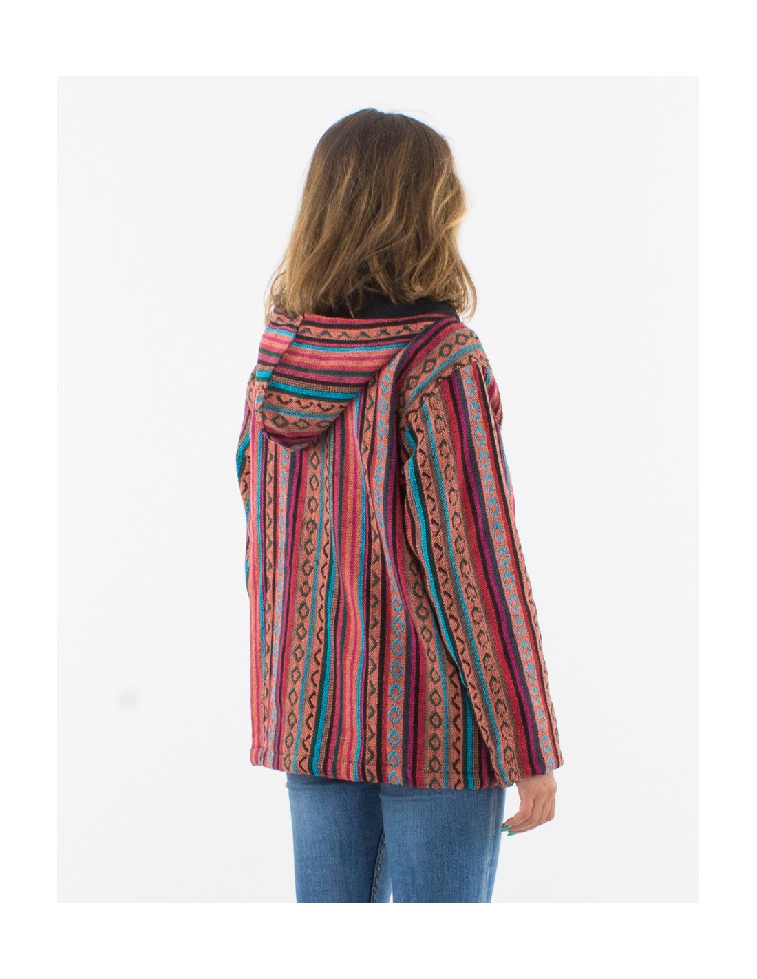 Μπουφάν υφαντό "Inca spirit jacket" No2 - Image 3