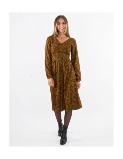 Midi φόρεμα "Autumn glow"