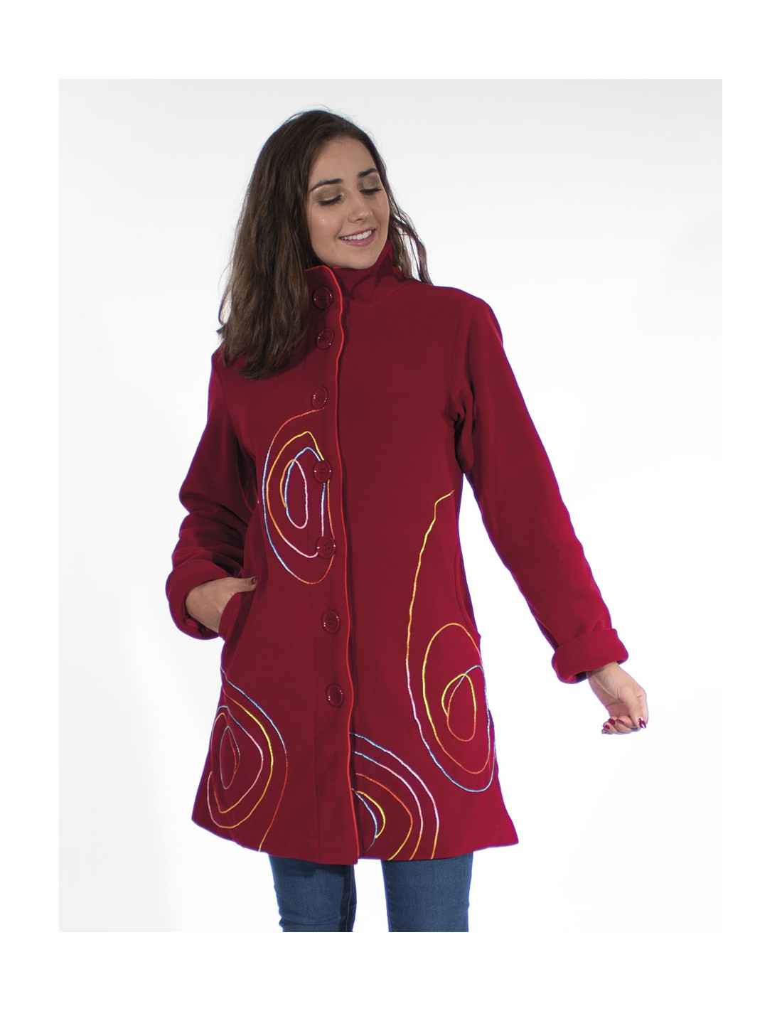 Ημίπαλτο φλις "Art fleece" - Image 2