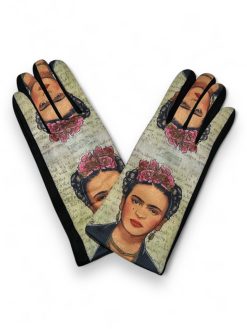 Γάντια αφής "Φρίντα Κάλο" (για οθόνη smartphone)
